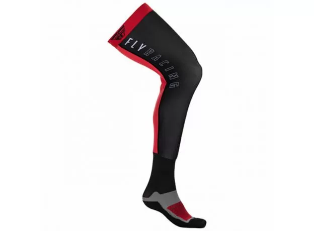 FLY RACING Носки для брейсов, Размер: S/M, Цвет: красный/черный