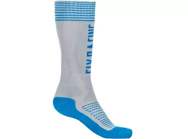 FLY RACING Носки MX Pro, Размер: L/XL, Цвет: серый/синий