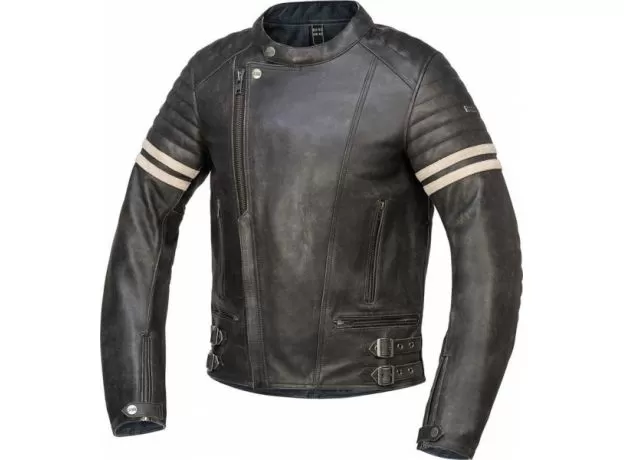 IXS Мотокуртка кожаная CLASSIC LD, Размер: 60, Цвет: Black 2