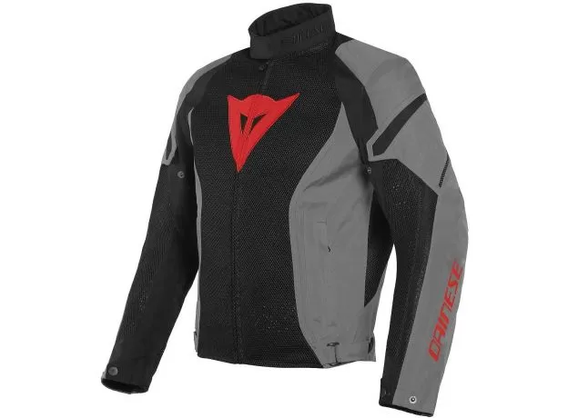 DAINESE Мотокуртка AIR CRONO 2, Размер: 44, Цвет: black/charcoal-gray/red