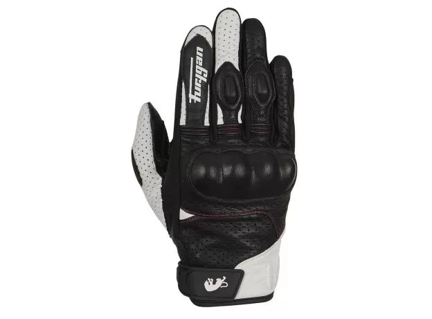 FURYGAN Мотоперчатки TD21 VENTED, Размер: L, Цвет: Черный/белый
