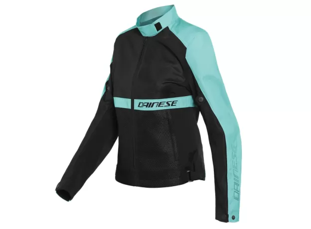 DAINESE Мотокуртка RIBELLE AIR женская, Размер: 42, Цвет: Black/Acqua-Green