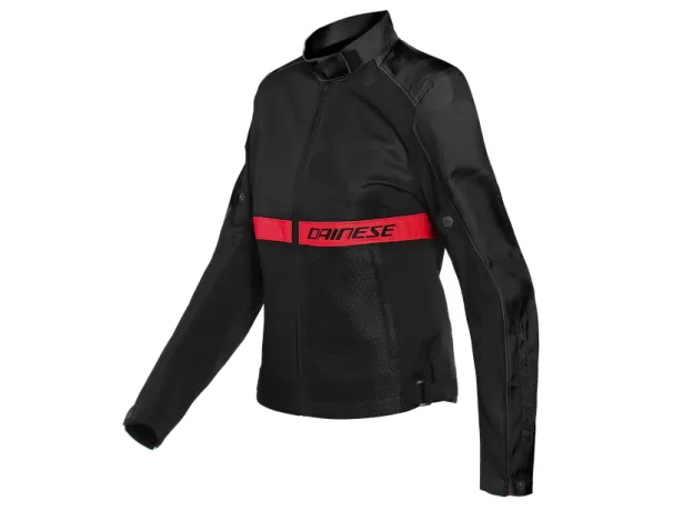 DAINESE Мотокуртка RIBELLE AIR женская, Размер: 40, Цвет: Black/Lava-Red