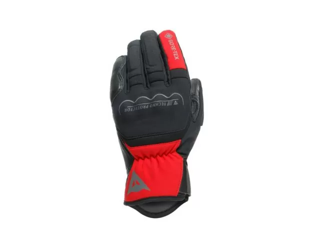 DAINESE Мотоперчатки THUNDER GORE-TEX, Размер: M, Цвет: Blаck/Red