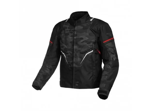 MACNA Мотокуртка ADEPT, Размер: XL, Цвет: Черный камуфляж