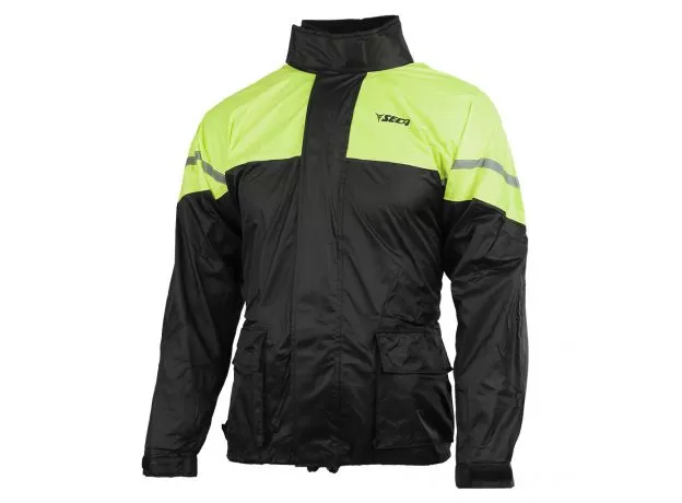 SECA Куртка-дождевик Rain, Размер: S, Цвет: черный флуо от магазина rszone SECA Куртка-дождевик Rain, Размер: S, Цвет: черный флуо