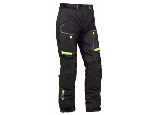 MBW Мотоштаны Hunter, Размер: 60, Цвет: Черно-зеленый