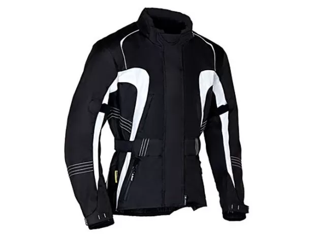 MBW Мотокуртка Verena женская, Размер: 40, Цвет: Черно-белый