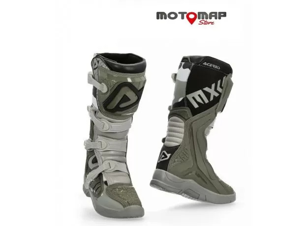 ACERBIS Мотоботы X-TEAM, Размер: 40, Цвет: brown/grey