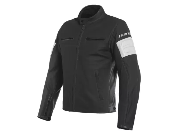 DAINESE Мотокуртка кожаная SAN DIEGO, Размер: 52, Цвет: Black