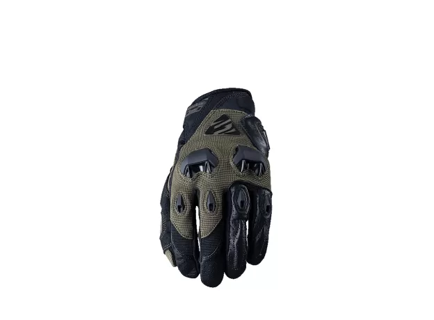 FIVE Мотоперчатки STUNT EVO, Размер: L, Цвет: Kaki