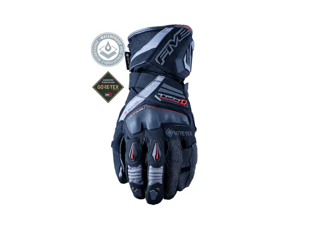 FIVE Мотоперчатки TFX1 GTX, Размер: L, Цвет: black/grey