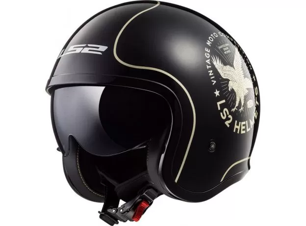 LS2 Шлем OF599 SPITFIRE, Размер: M, Цвет: FLIER Black