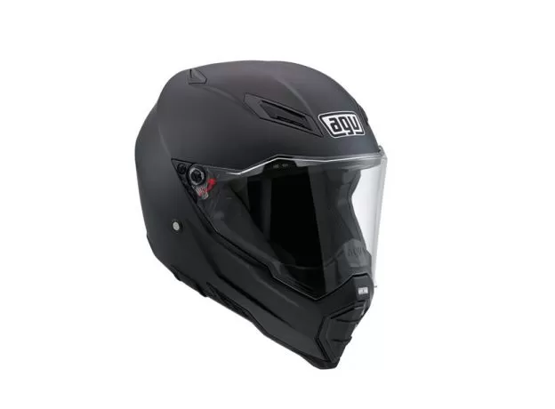 AGV Шлем AX-8 EVO Naked, Размер: XS, Цвет: Solid - Matt Black