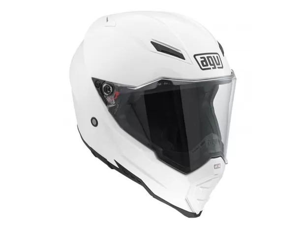AGV Шлем AX-8 EVO Naked, Размер: XS, Цвет: Solid - White
