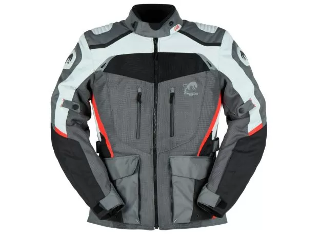 FURYGAN Мотокуртка APALACHES VENTED, Размер: S, Цвет: Черный/Серый/Красный