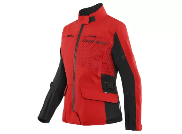 DAINESE Мотокуртка TONALE D-DRY XT женская, Размер: 48, Цвет: Tour-Red/Lava-Red/Black