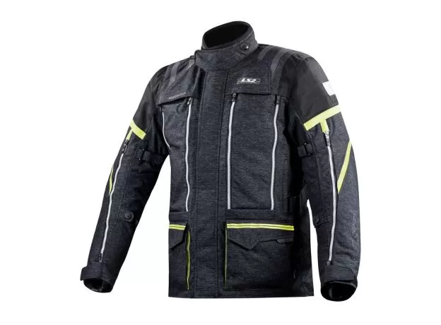 LS2 Мотокуртка NEVADA, Размер: S, Цвет: Черно-желтый