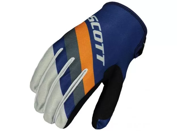 SCOTT Мотоперчатки 350, Размер: XXL, Цвет: TRACK Blue/Orange