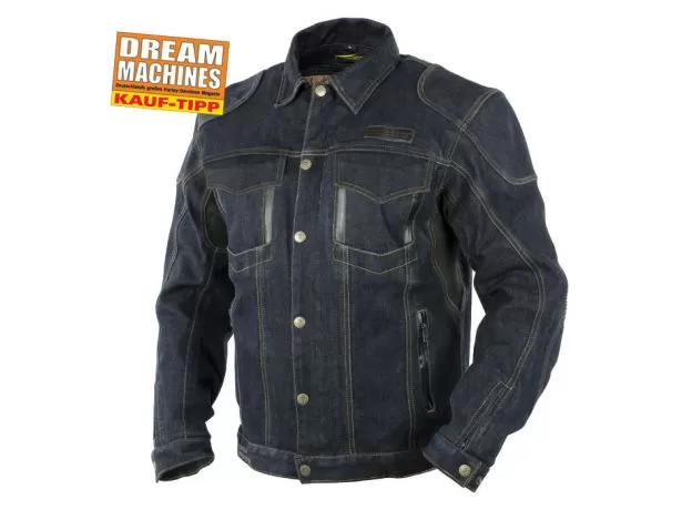 TRILOBITE Мотокуртка AGNOX, Размер: S, Цвет: Черная