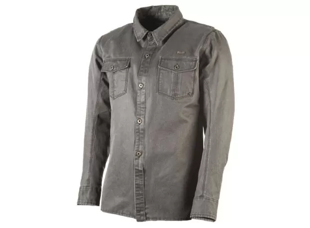 TRILOBITE Моторубашка DISTINCT, Размер: XL, Цвет: Серая