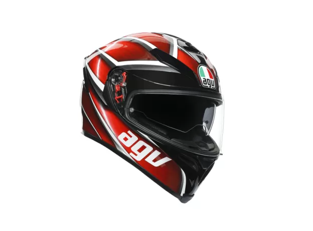 AGV Шлем K5 S, Размер: S, Цвет: MULTI - TEMPEST BLACK/RED от магазина rszone AGV Шлем K5 S, Размер: S, Цвет: MULTI - TEMPEST BLACK/RED
