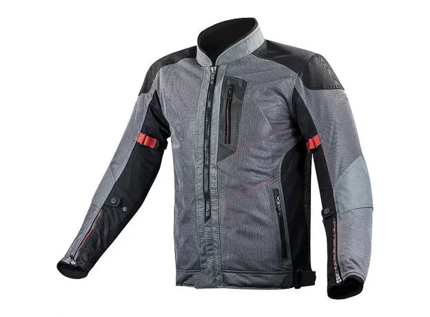 LS2 Мотокуртка ALBA, Размер: L, Цвет: темно-серо-черный