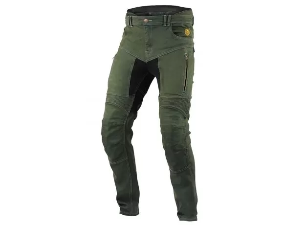 TRILOBITE Мотоджинсы PARADO, Размер: 38/36, Цвет: Slim fit Long Темный хаки