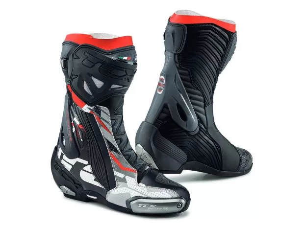 TCX Мотоботы RT-RACE PRO AIR, Размер: 44, Цвет: Black/Grey/Red