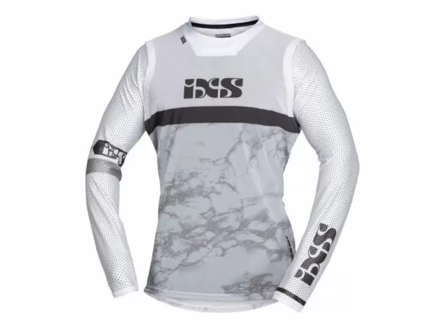 IXS Джерси TRIGGER MX, Размер: L, Цвет: GREY-WHITE