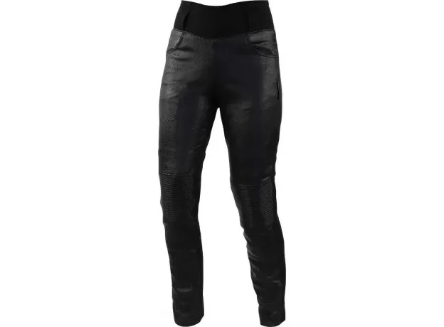 TRILOBITE Мотоштаны кожаные TEXTURED LEGGINS женские, Размер: 28, Цвет: черный