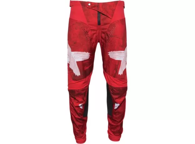 THOR Кроссовые штаны PULSE HZRD, Размер: 32, Цвет: Red/White