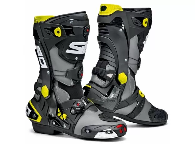 SIDI Мотоботы REX, Размер: 40, Цвет: Grey/Black/Yellow Fluo