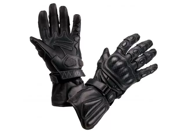 MODEKA Мотоперчатки Racing Pro, Размер: 7, Цвет: Black
