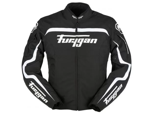 FURYGAN Мотокуртка DIABLO, Размер: S, Цвет: Черный/белый