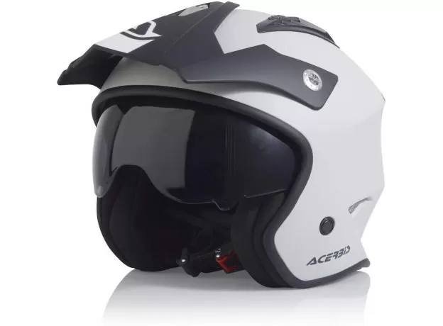 ACERBIS Шлем JET ARIA, Размер: S, Цвет: Silver/Black