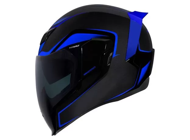 ICON Шлем AIRFLITE, Размер: S, Цвет: CROSSLINK - BLUE