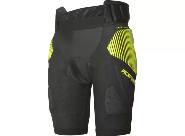 ACERBIS Защитные шорты SOFT RUSH, Размер: L, Цвет: BLACK/YELLOW