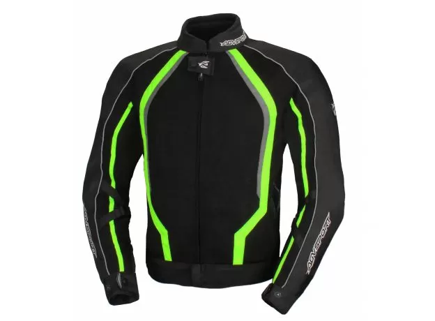 AGVSPORT Мотокуртка Solare2, Размер: S, Цвет: Черный/желтый