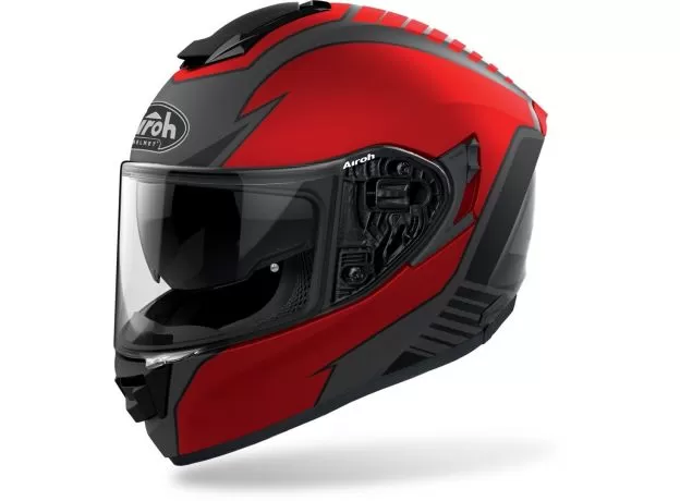 AIROH Шлем ST.501, Размер: XXL, Цвет: TYPE RED MATT