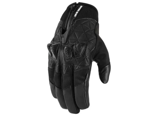 ICON Мотоперчатки AKROMONT, Размер: S, Цвет: черный
