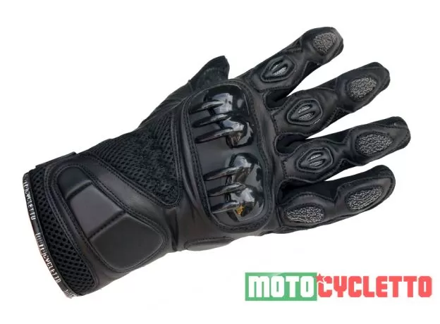 MOTOCYCLETTO Мотоперчатки PEZARO II, Размер: M, Цвет: черный