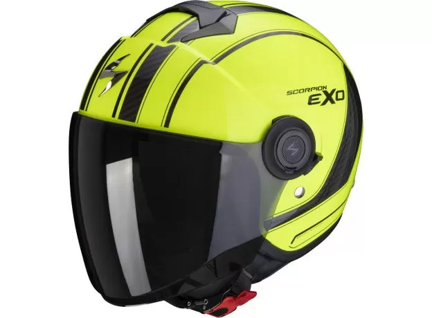 SCORPION Шлем EXO-CITY, Размер: M, Цвет: SCOOT Neon Yellow-Black