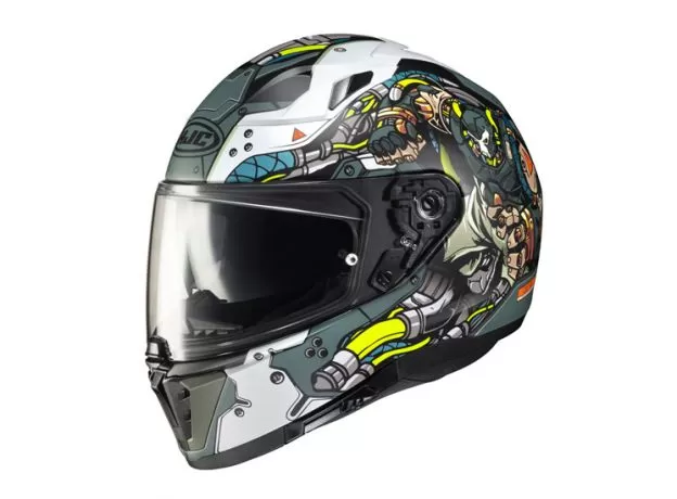 HJC Шлем i70, Размер: M, Цвет: BANE DC Comics MC4SF от магазина rszone HJC Шлем i70, Размер: M, Цвет: BANE DC Comics MC4SF