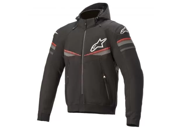ALPINESTARS Худи SEKTOR TECH V2, Размер: M, Цвет: черный-ярко-красный