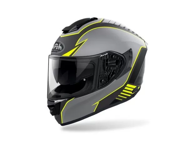AIROH Шлем ST.501, Размер: M, Цвет: TYPE YELLOW MATT