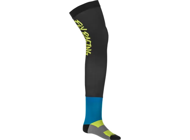 FLY RACING Носки для брейсов, Размер: L/XL, Цвет: Hi-Vis желтый/черный/синий