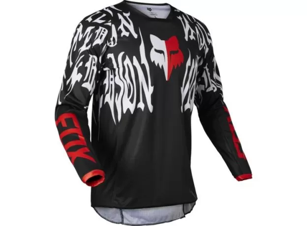 FOX Джерси 180, Размер: XXL, Цвет: Peril Black/Red 2022
