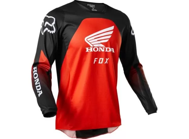 FOX Джерси 180, Размер: XL, Цвет: Honda Black/Red 2022
