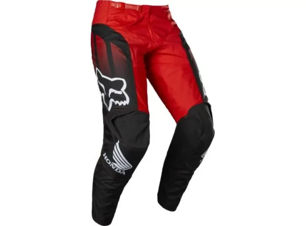 FOX Кроссовые штаны 180, Размер: 34, Цвет: Honda Black/Red 2022